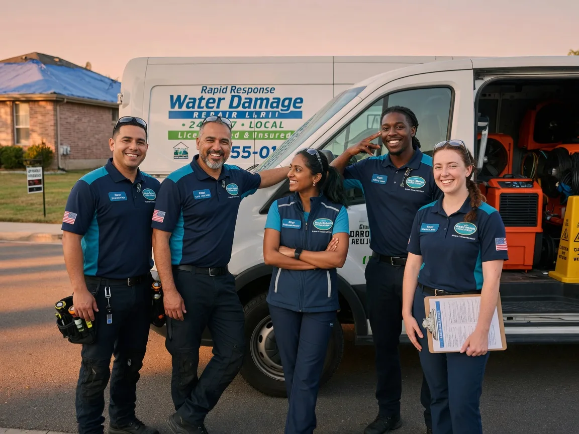 Water Damage Restoration company in Hertel, WI